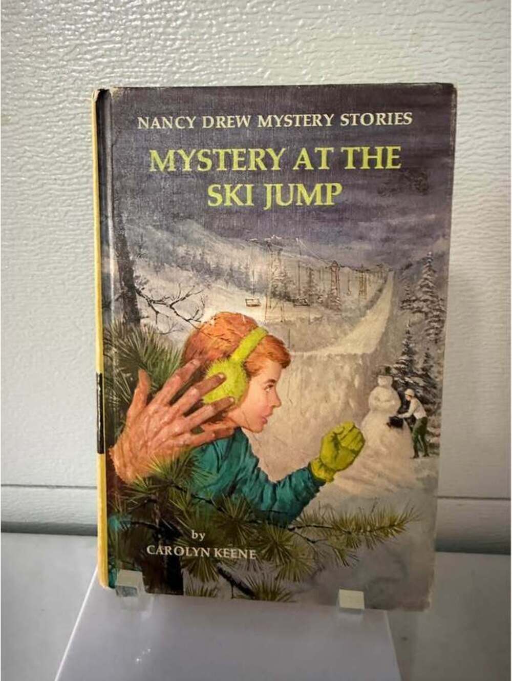 Vintage Nancy Drew: Mystery at the Ski Jump by Carolyn Keene (Grosset & Dunlap)